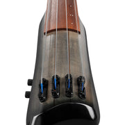 Ibanez UB804 UB Fretless Upright 4-String Bass - Black Ice Burst Low Gloss