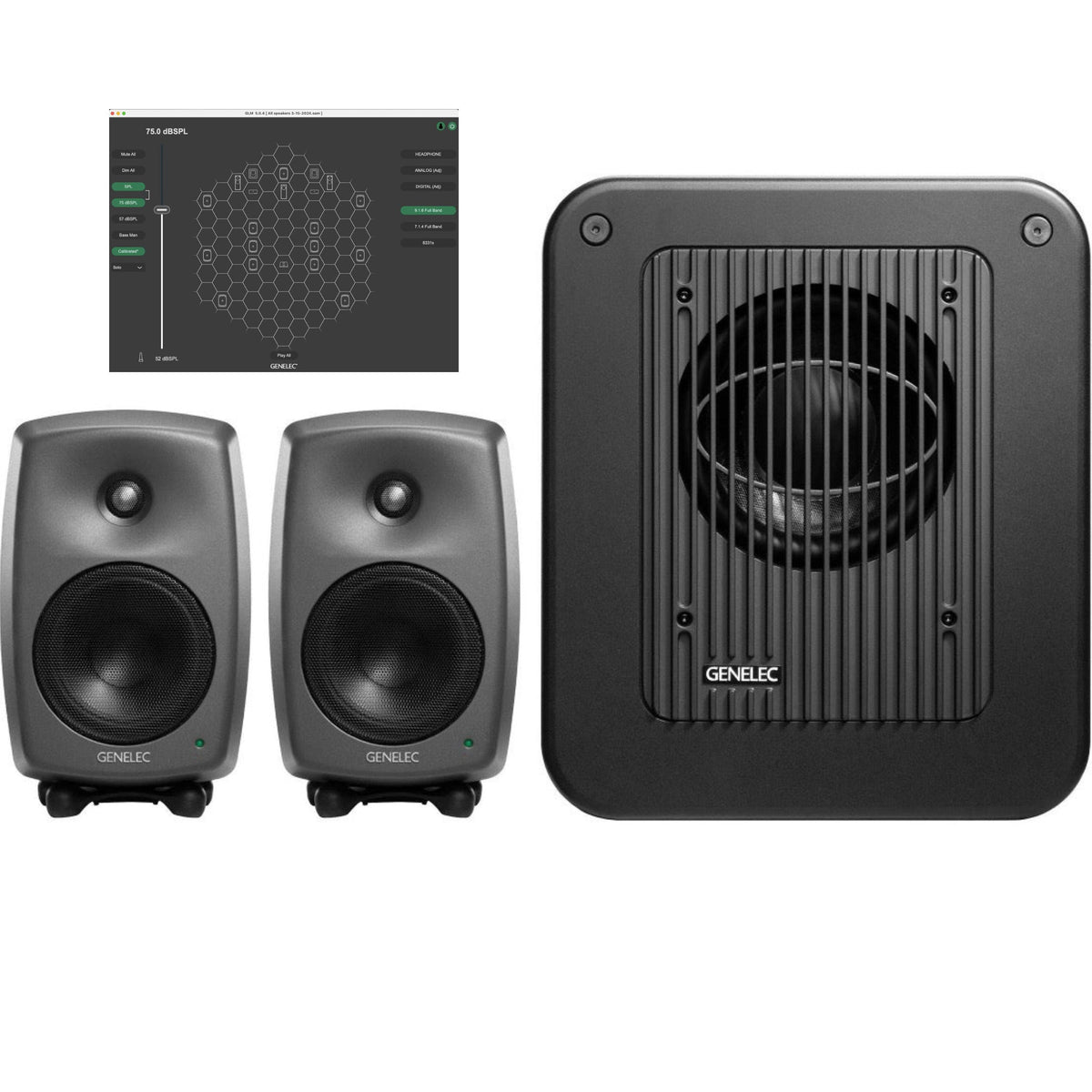 Genelec 8330 2.1 Surround Sound System with 7350A Subwoofer