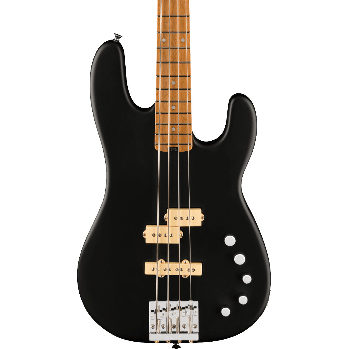 Charvel Pro-Mod San Dimas Bass PJ IV Caramelized Maple Satin Black