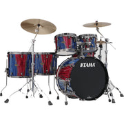 Tama Starclassic Walnut/Birch 5-Piece Shell Pack - Crimson Sapphire Cascade