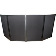 ProX XF-4X3048BMK3 4 Panel DJ Facade Black Panels - 4 Black & 4 White Scrims