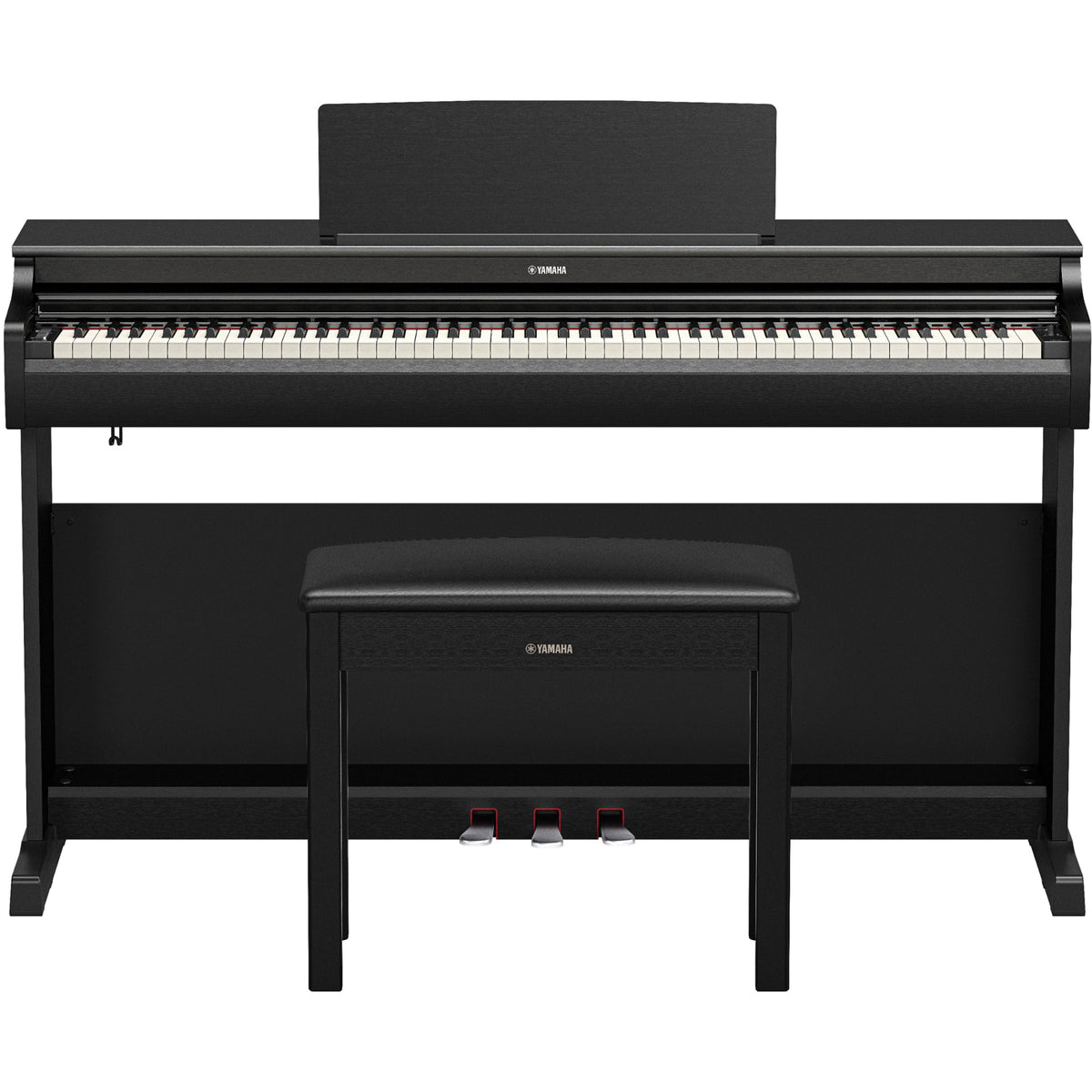 Yamaha YDP-166 Arius Upright Digital Piano - Black