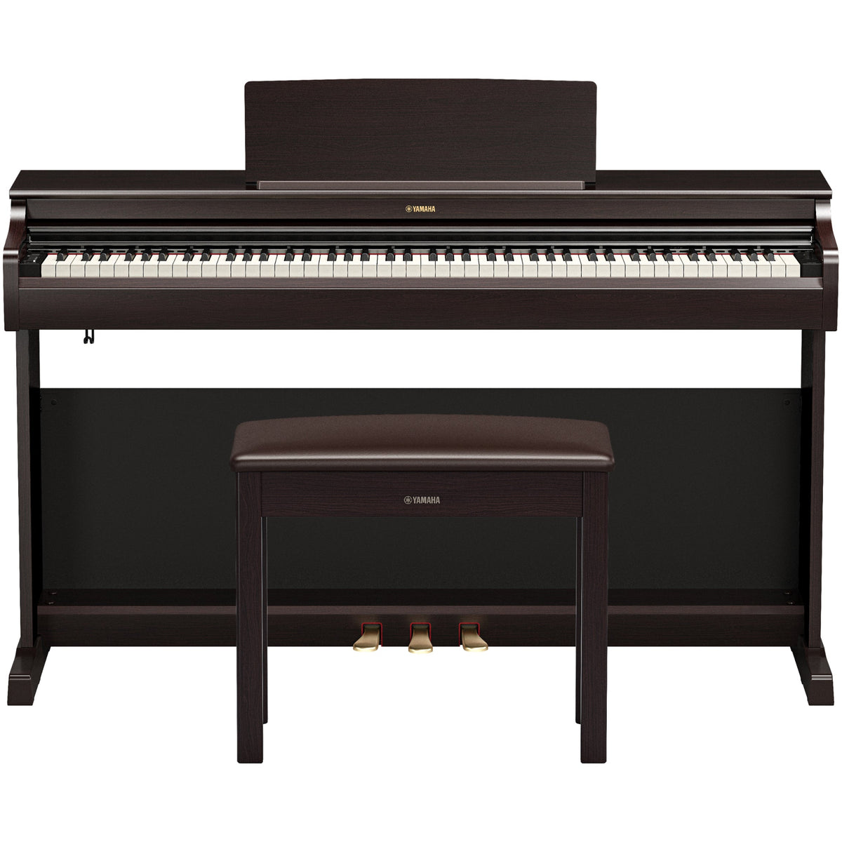 Yamaha YDP-166 Arius Upright Digital Piano - Rosewood