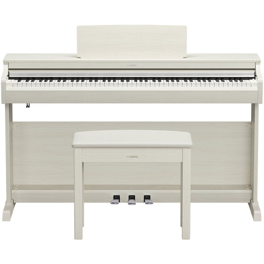 Yamaha YDP-166 Arius Upright Digital Piano - White Birch
