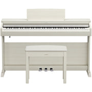 Yamaha YDP-166 Arius Upright Digital Piano - White Birch