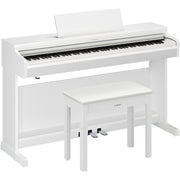 Yamaha YDP-166 Arius Upright Digital Piano - White