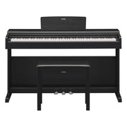 Yamaha YDP-144 Traditional Console Digital Piano with Bench - Black