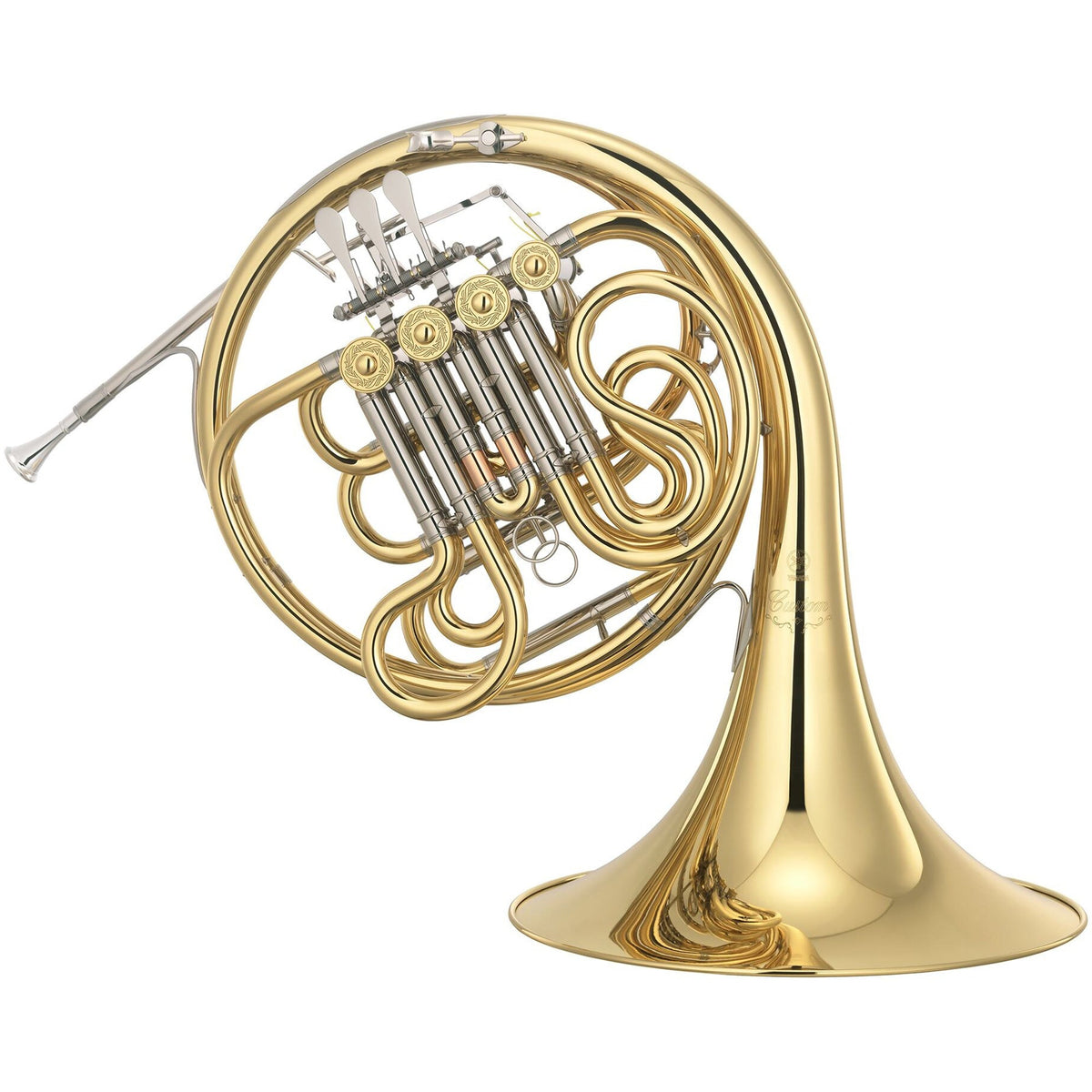 Yamaha YHR-871IIU Professional Double French Horn - Unlacquered