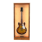A&S Show-Case Deluxe Guitar Display Cabinet - MUSICTONER