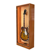 A&S Show-Case Deluxe Guitar Display Cabinet - MUSICTONER