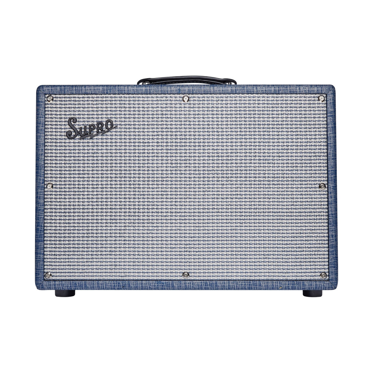 Supro Keeley Custom 12 1x12-Inch 25-Inch Combo Tube Guitar Amplifier - Blue Rhino