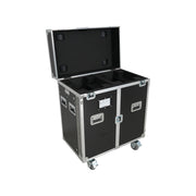 ProX XS-MH30WASHX2W for Two Moving Head Fixtures ATA Flight Style Road Case with Casters