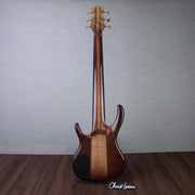 Ken Smith BSR-6TNE Black Tiger Electric Bass Guitar - Burst - #6TNE7084WB26