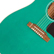 Gibson J-45 Standard Acoustic Electric Guitar - Translucent Teal