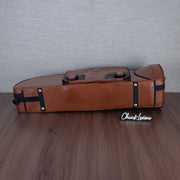 Marcus Bonna Light Case for Tenor Trombone with Small Bell - Brown Leather