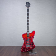 Spector USA Custom NS-2X Hot Rod Series Painted by Dan Lawrence Electric Bass Guitar - Hot Rod #3 - CHUCKSCLUSIVE - #1705