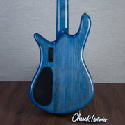 Spector Euro 5 LT 5-String Bass Guitar - Exotic Poplar Burl Blue Fade - CHUCKSCLUSIVE - #]C121SN 21056