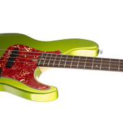 Brubaker JXB-4 Standard Bass Guitar - Green Metallic