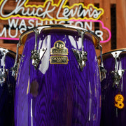 LP Galaxy Giovanni 3-Piece Conga Set - Purple Ash - CHUCKSCLUSIVE