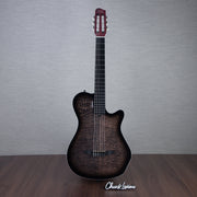Godin MultiAc Grand Concert SA Nylon String Acoustic-Electric Guitar - Trans Black - CHUCKSCLUSIVE - #24311096
