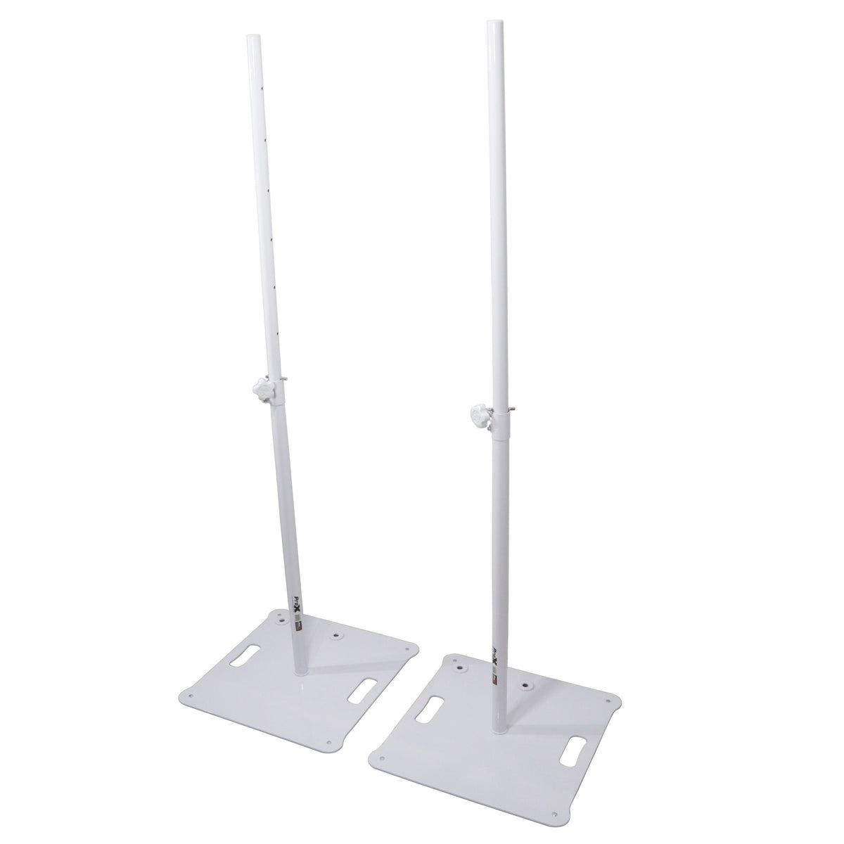 ProX X-POLARISWHX2 POLARIS Portable Speaker and Lighting Dual Stand Kit with Base Plate