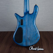 Spector Euro 5 LT 5-String Bass Guitar - Exotic Poplar Burl Blue Fade - CHUCKSCLUSIVE - #]C121SN 21048