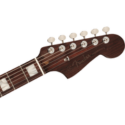 Fender Parallel Universe Volume II Strat Jazz Deluxe Electric Guitar - Transparent Faded Sea Foam Green
