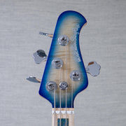 Ernie Ball Music Man Ball Family Reserve StingRay Special 4 H Electric Bass Guitar - Paua Blue Burst - #K08346