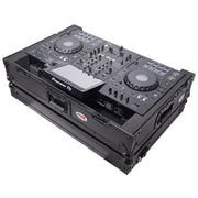 ProX XS-XDJRX3WBL ATA Flight Case with 1U Rack Space and Wheel - Black