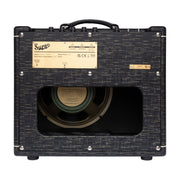 Supro Delegate Custom 1x12-Inch 25-Watt Tube Combo Guitar Amplifier - Black Gold Scandia