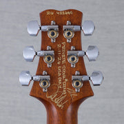 PRS Private Stock Santana Retro Buck-Eye Burl/Aqua Resin Electric Guitar - #0422660