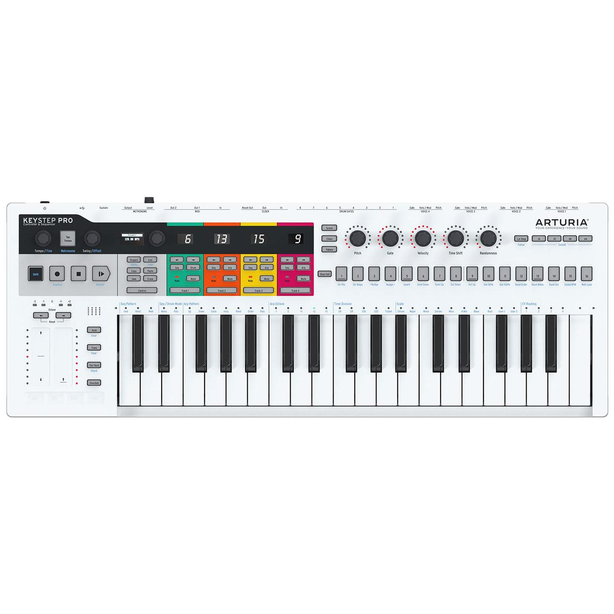 Arturia KeyStep Pro Keyboard Controller Sequencer
