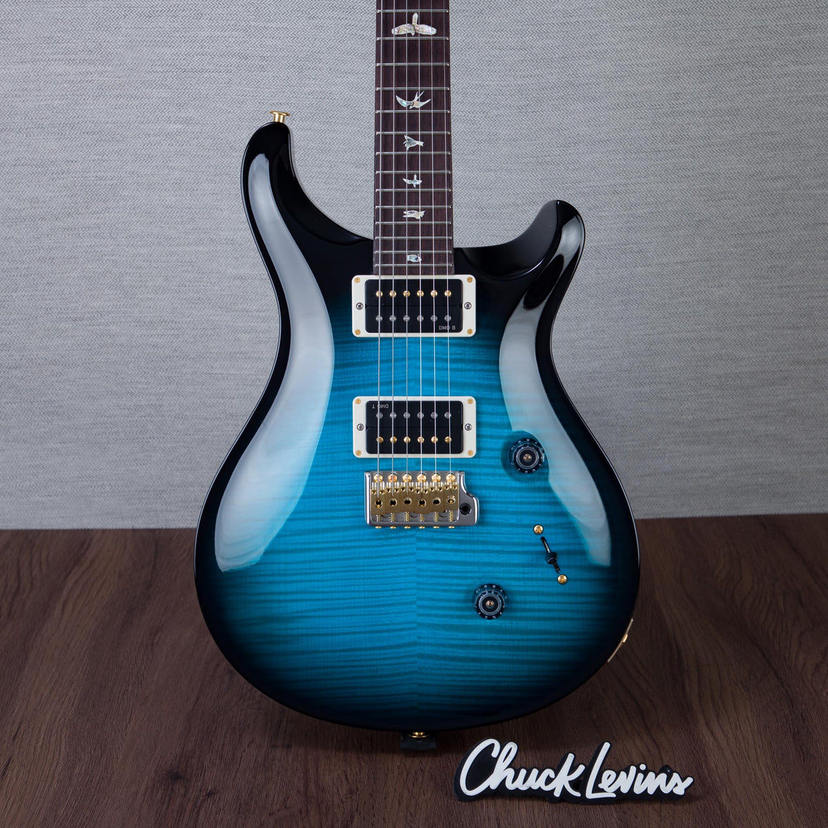 PRS Custom 24 Custom Color Electric Guitar - Carroll Blue Burst - #250415406