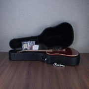Gibson Limited Edition Hummingbird Standard Acoustic Electric Guitar - Wine Red - #23254056