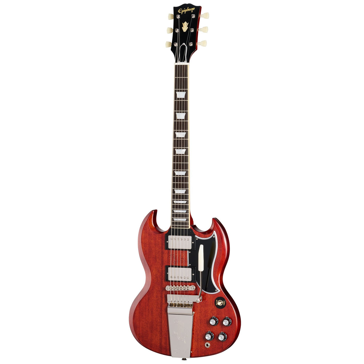Epiphone 1964 SG with Maestro Vibrola Reissue Electric Guitar - Cherry Red