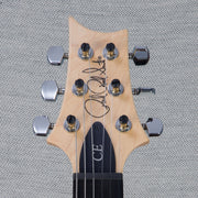 PRS CE24 Flame Maple Electric Guitar, Ebony Fingerboard - Turquoise - CHUCKSCLUSIVE - #230365602