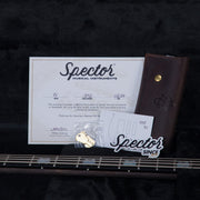 Spector USA NS-2X Electric Bass Guitar - Roswell Grey - CHUCKSCLUSIVE - #1892