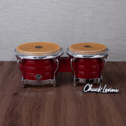 LP Generation II Bongos - Wine Red with Chrome Hardware