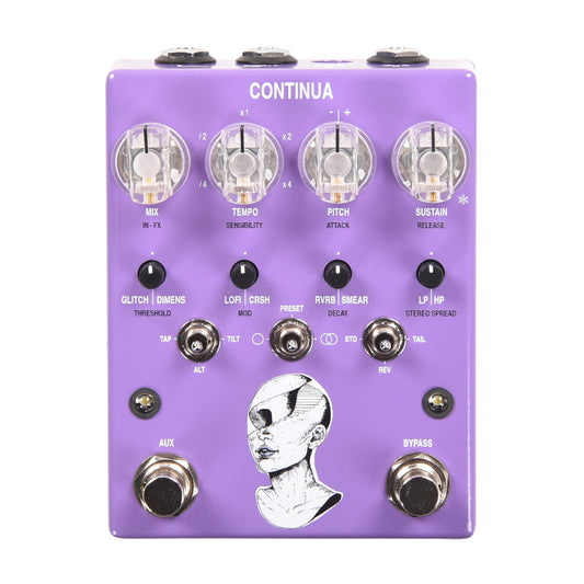 AC Noises Continua Stereo Dynamic Sampler and Multi-Effect Pedal - MUSICTONER
