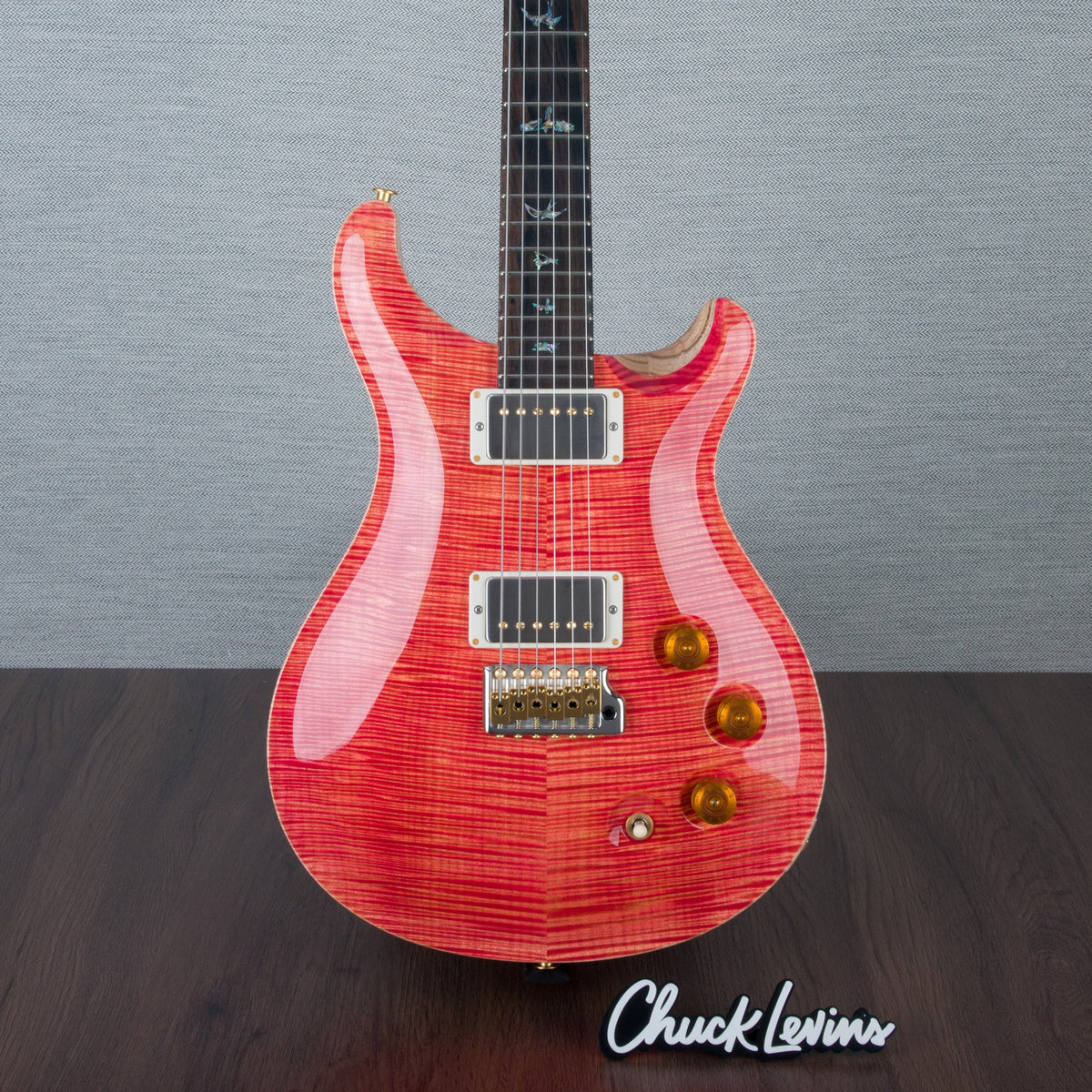 PRS Wood Library DGT Electric Guitar - Private Stock Salmon Finish - CHUCKSCLUSIVE - #240385596 - 2024