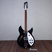 Rickenbacker 330 Semi-Hollowbody Electric Guitar - Jetglo - #2521739