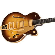 Gretsch Broadkaster Jr. LX Semi-Hollowbody Electric Guitar - Caramel Dawn