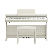 Yamaha Arius YDP166WB 88-Key Weighted Digital Piano - White Birch