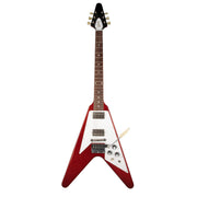 Gibson Custom Shop 1967 Mahogany Flying V with Vibrola, Gloss Finish - Sparkling Burgundy - #101027