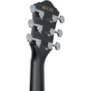 Ibanez AEG7MHWK Acoustic Electric Guitar, Weathered Black Open Pore