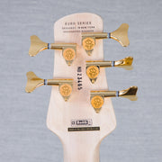 Spector Euro 5 LT Solid Korina Wings 5-String Electric Bass Guitar - Natural Satin - CHUCKSCLUSIVE - #NB23465
