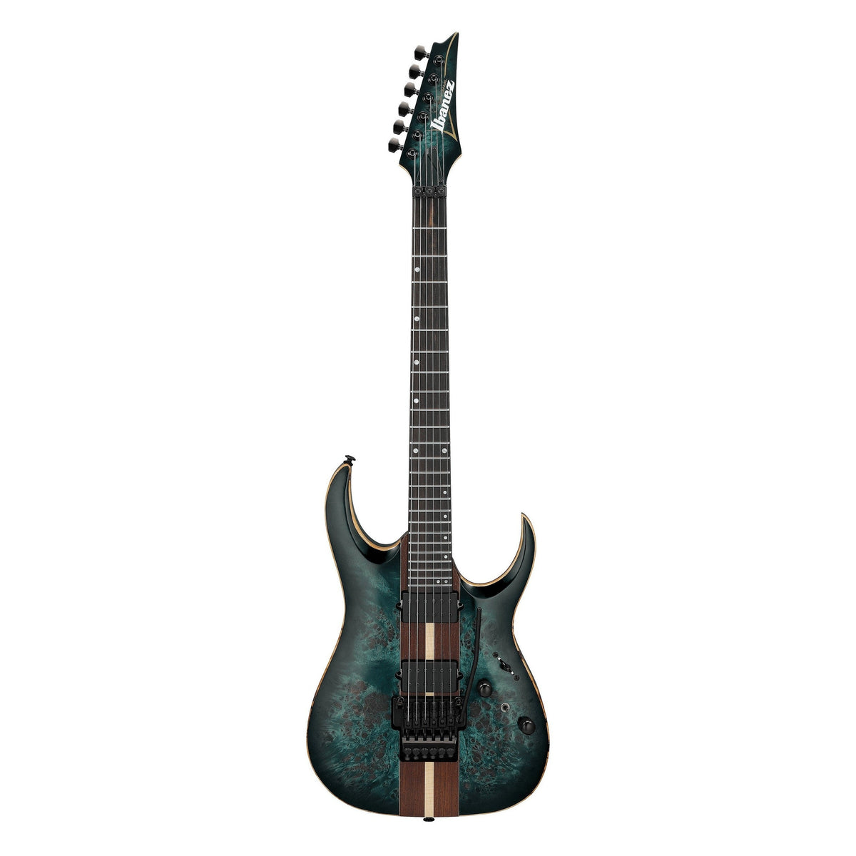 Ibanez Premium RGA20P1PB Electric Guitar - Cosmic Blue Burst Low Gloss
