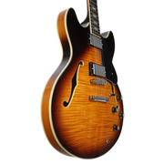 Sire H7 Larry Carlton Semi-Hollow Body Electric Guitar - Vintage Sunburst