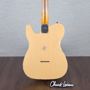 Fender Custom Shop 1952 Telecaster Electric Guitar - Aged Nocaster Blonde - #R124646