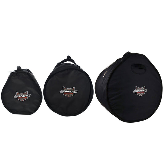 Ahead Armor 12x8/14x14/18x14 Drum Soft Case (3 Pack Bundle) - MUSICTONER